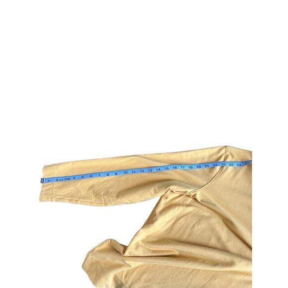 J. Jill Pure Jill Yellow Basic Casual Stretch Soft Button Front Top Size 2X - Picture 10 of 11